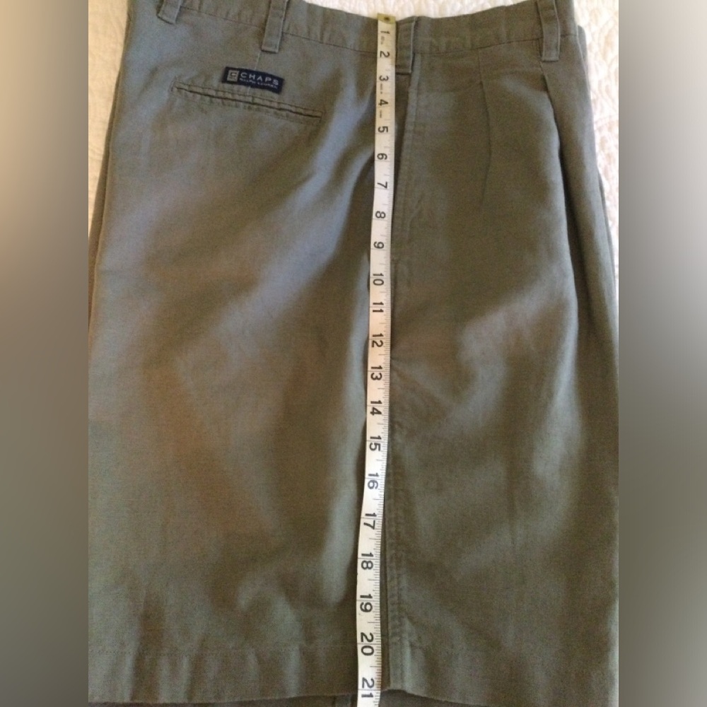 Mens Chaps Khaki Shorts